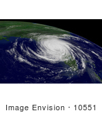 #10551 Picture Of Tropical Storm Jeanne