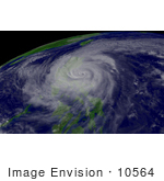 #10564 Picture Of Typhoon Nanmadol