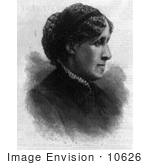 #10626 Picture Of Louisa May Alcott