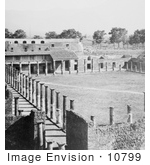 #10799 Picture Of The Roman Colosseum Gladiator Barracks