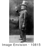 #10815 Picture Of Joseph Cannon Smoking A Cigar