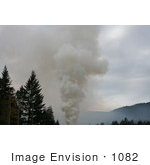 #1082 Image of a Plume of Smoke from a Bonfire by Jamie Voetsch