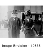 #10836 Picture of Andrew Carnegie And His Wife by JVPD