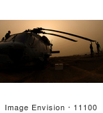 #11100 Picture Of A Helicopter On Flight Deck