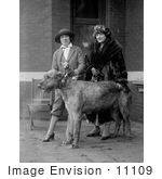 #11109 Picture Of Women With Dogs