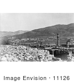 #11126 Picture Of Ruins And Columns Ephesus