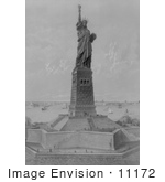 #11172 Picture Of The Bartholdi Statue
