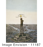 #11187 Picture Of Liberty Enlightening The World