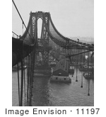 #11197 Picture Of Constructing The Manhattan Bridge