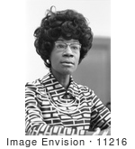#11216 Picture of Shirley Chisholm Announcing Candidacy by JVPD