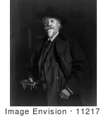 #11217 Picture of William Cody, Buffalo Bill by JVPD