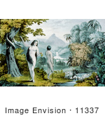 #11337 Picture Of The Garden Of Eden
