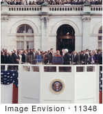 #11348 Picture Of Ronald Reagan’S Inauguration
