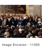 #11350 Picture of Ronald Reagans Inauguration by JVPD