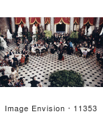 #11353 Picture of Reagan’s Inaugural Luncheon by JVPD