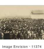 #11374 Picture Of A Crowd Listening To Booker T Washington