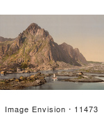 #11473 Picture Of A Waterfront Village Svolvaer Lofoten Norway