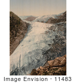 #11483 Picture Of Buerbrae Glacier In Norway