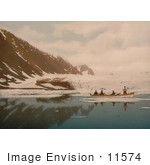 #11574 Picture Of A Glacier Smeerenburg Spitzbergen Norway