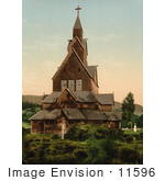#11596 Picture Of Hitterdals Church Norway