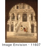 #11607 Picture Of The Staircase Of The Giant’S At Doge’S Palace