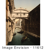 #11612 Picture Of The Bridge Of Sighs Venice
