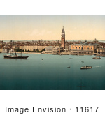 #11617 Picture Of Venice Italy With Doge’S Palace