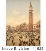 #11629 Picture Of Piazza San Marco Concert