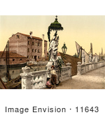 #11643 Picture Of The Statue Of Madonna Chioggia Venice