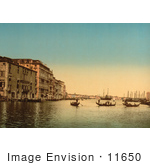 #11650 Picture Of The Grand Canal Venice Italy