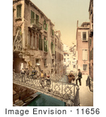 #11656 Picture Of Paradise Bridge Venice Italy