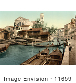 #11659 Picture Of Rio Di San Trovaso Venice Italy