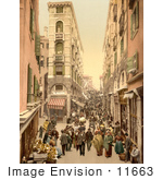#11663 Picture Of A Street Scene In Venice