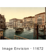 #11672 Picture Of Foscari And Razzonigo Palaces Venice Italy