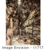 #11717 Picture Of A Walkway In Lutschine Gorge Switzerland