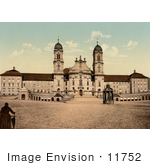 #11752 Picture Of Einsiedeln Abbey In Switzerland