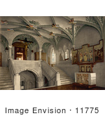 #11775 Picture Of The Interior Of A Chapel In Zurich