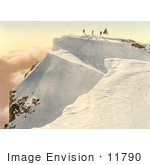 #11790 Picture Of People On Top Of The Titlis Mountain