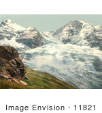 #11821 Picture Of Eiger Glacier In Switzerland