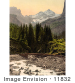#11832 Picture Of Rosenlaui Glacier In Switzerland