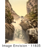 #11835 Picture Of Kander Fall In Switzerland