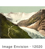 #12020 Picture Of Baregg Glacier In Grindelwald Switzerland