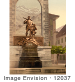 #12037 Picture Of The William Tell Memorial In Altdorf Switzerland