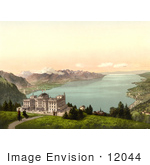 #12044 Picture Of Hotel De Caux And Geneva Lake