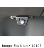 #12107 Picture Of A Car Alarm Sensor Under A Dashboard