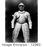 #12363 Picture of the Suit of Armour That Belonged to Christopher Columbus by JVPD