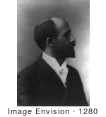 #1280 Profile Photo Portrait Of William Edward Burghardt Du Bois