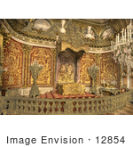 #12854 Picture of a Herrenchiemsee Castle Bedroom in Germany by JVPD