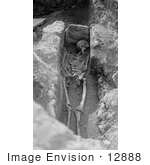 #12888 Picture Of Human Remains At Ancient Beit Shean