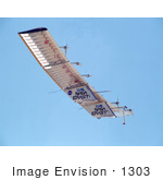 #1303 Stock Photo Of Pathfinder Aircraft In Flight